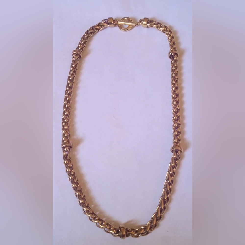 Ralph Lauren Gold Necklace NWOT